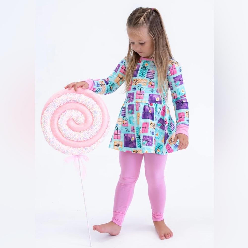 BIRDIE BEAN - MARIAH SWEATSHIRT PEPLUM SET Size 12-18m